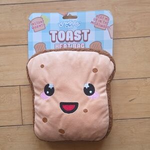 NWT • Snuggle Club • Toast Heat Bag